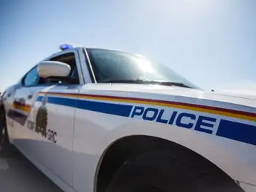 Imagen de archivo de un vehículo policial canadiense
