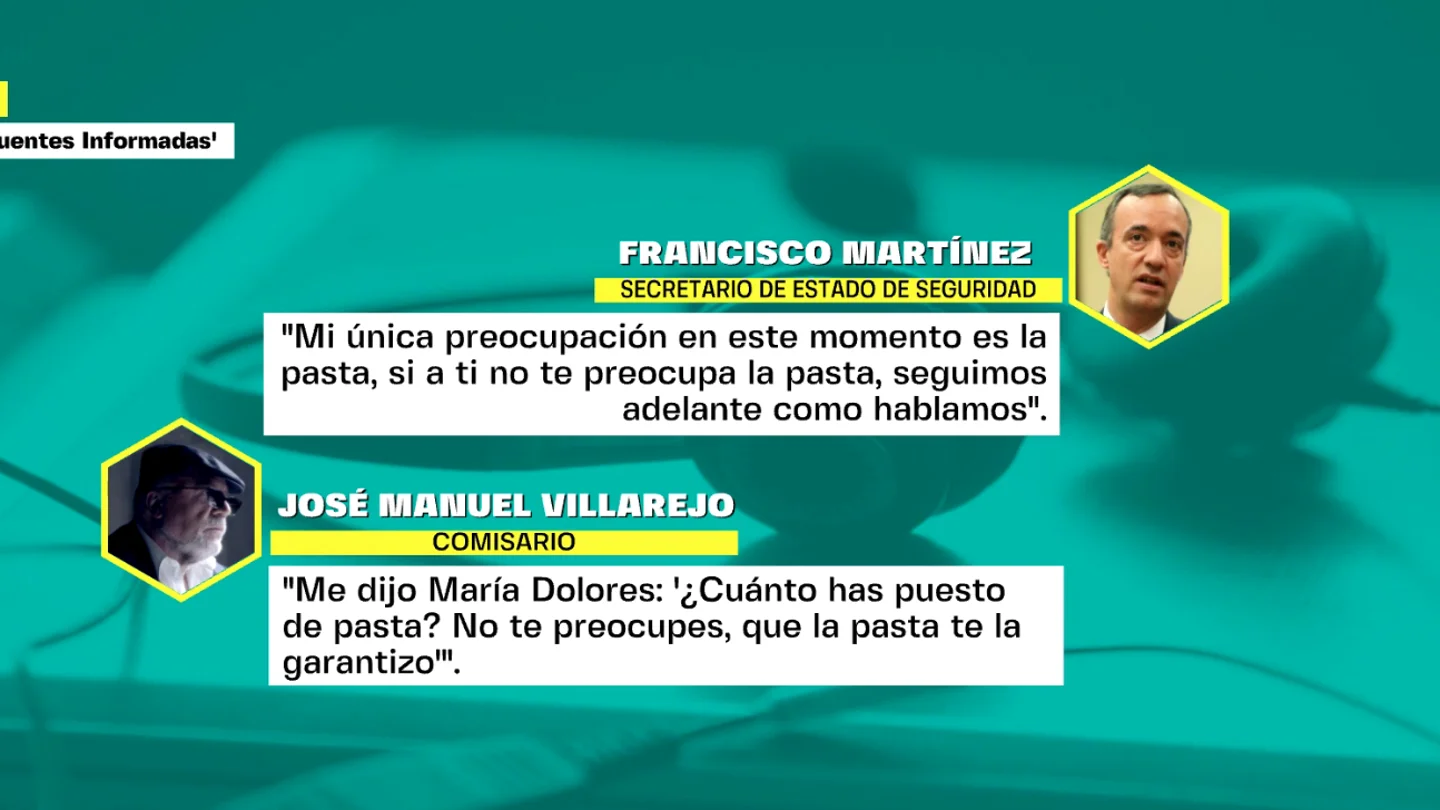 Conversación entre Francisco Martínez y José Manuel Villarejo Conversación entre Francisco Martínez y José Manuel Villarejo