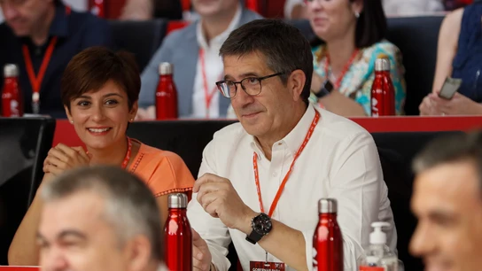 Patxi López, en el Comité Federal del PSOE Patxi López, en el Comité Federal del PSOE