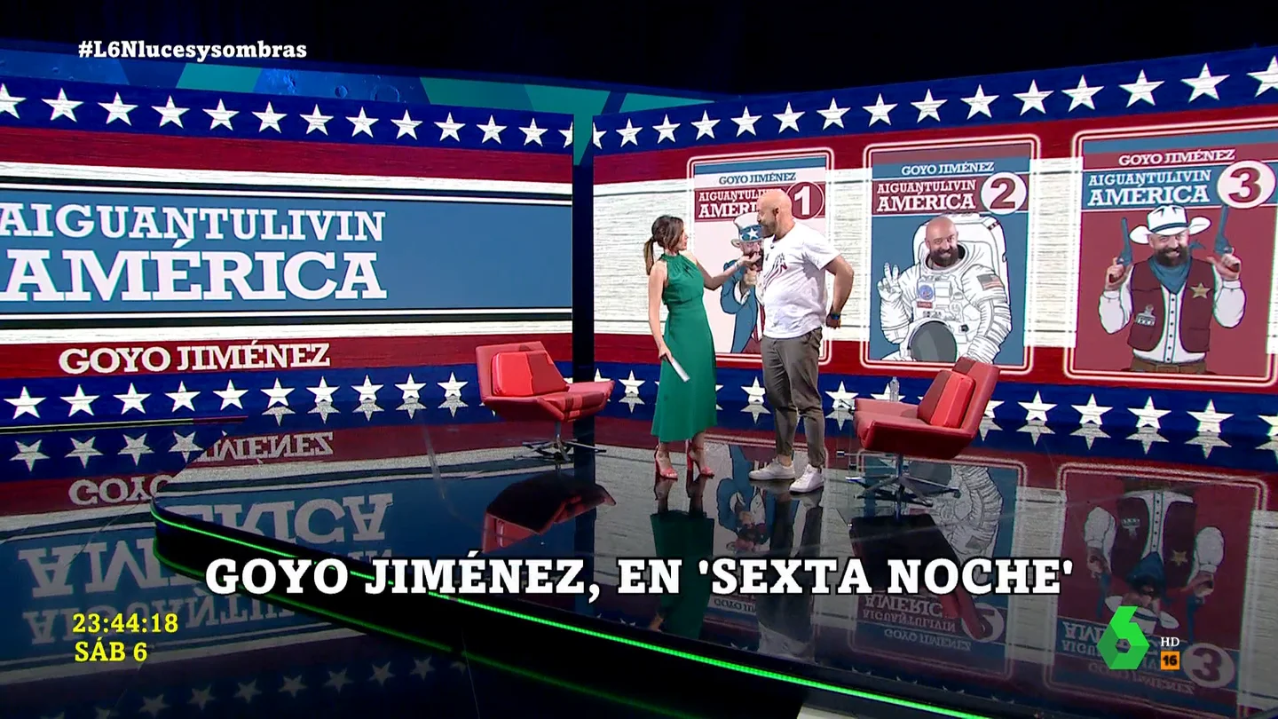 La respuesta de Goyo Jiménez cuando se sorprenden por su altura "en la realidad": "No sé cuánto mido en Narnia" La respuesta de Goyo Jiménez cuando se sorprenden por su altura "en la realidad": "No sé cuánto mido en Narnia"