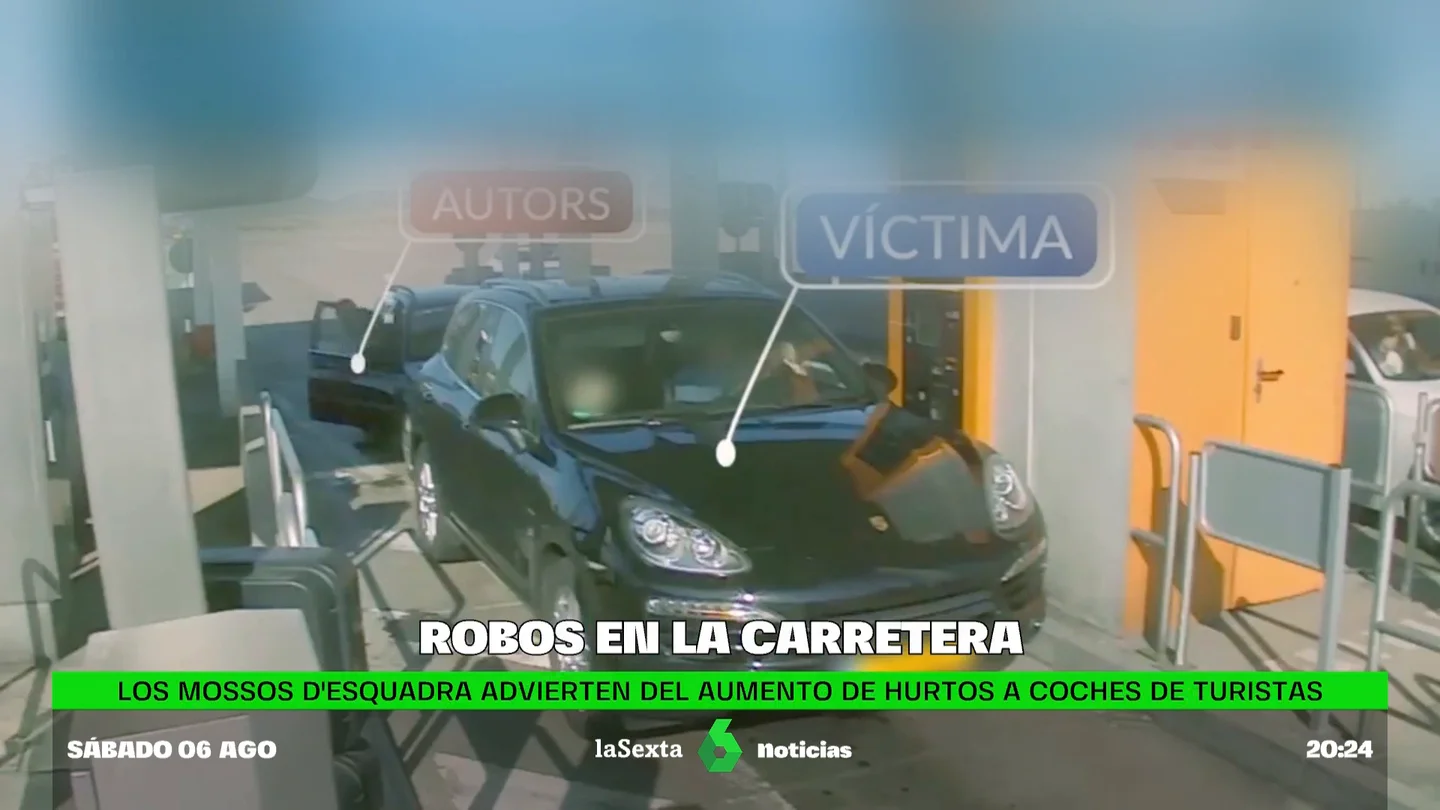 La nueva técnica para robar a los turistas en peajes y gasolineras La nueva técnica para robar a los turistas en peajes y gasolineras