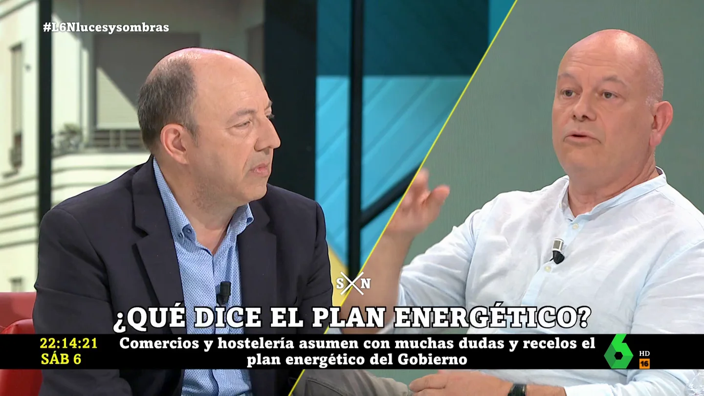 "No somos el enfermo de Europa": Gonzalo Bernardos y Gabi Sanz chocan por la situación económica de España "No somos el enfermo de Europa": Gonzalo Bernardos y Gabi Sanz chocan por la situación económica de España