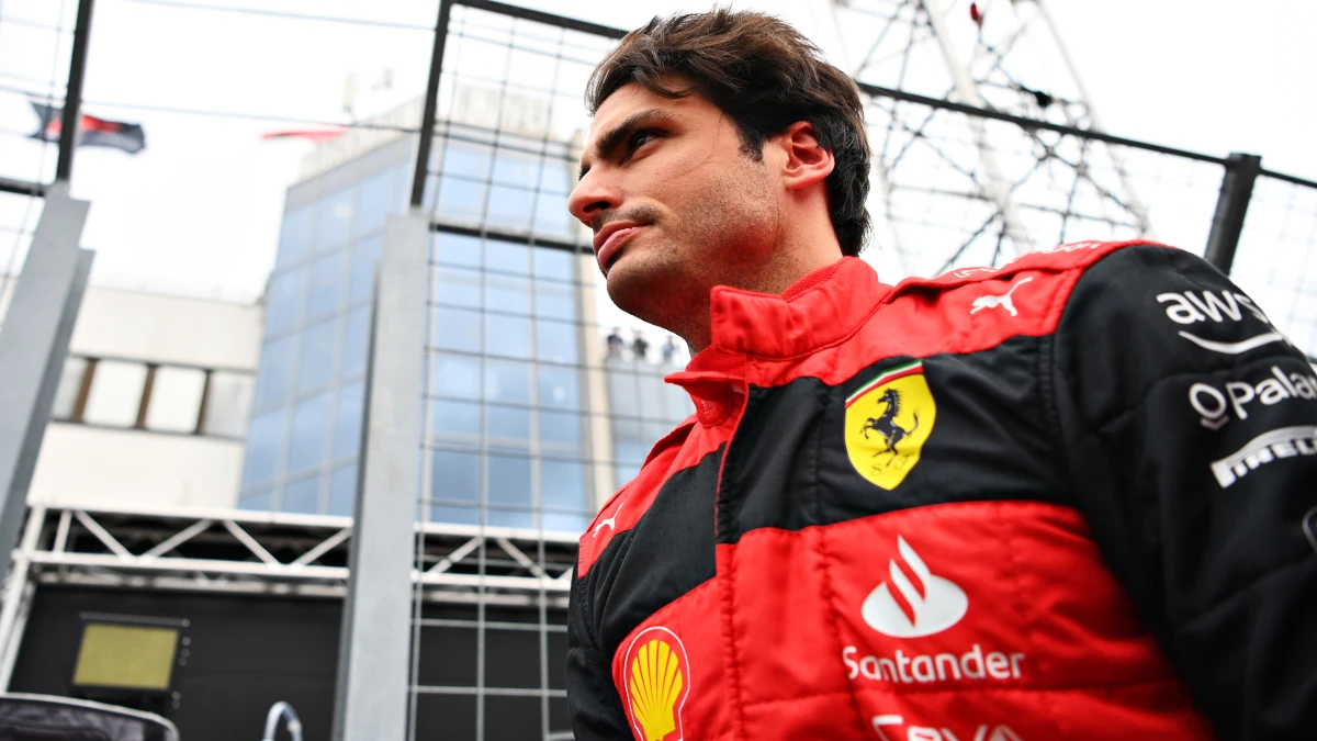 Carlos Sainz, piloto de Ferrari