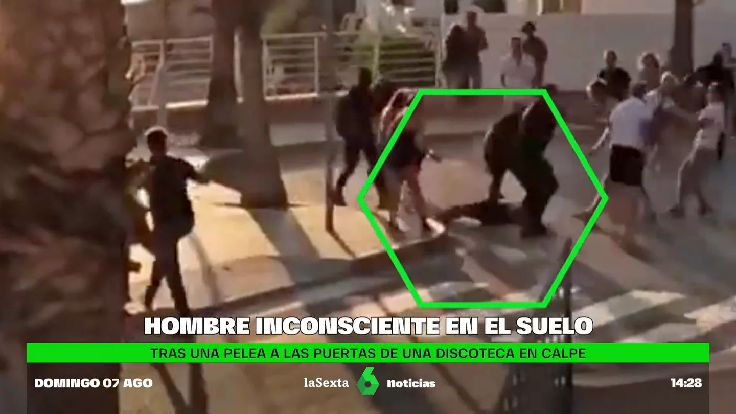 PELEA EN CALPE PELEA EN CALPE