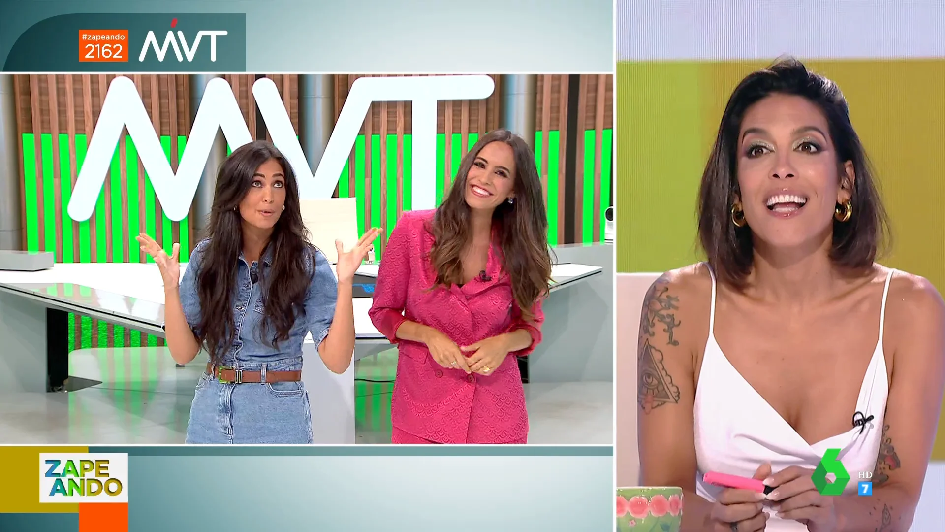 Marina Valdés y María Lamela, las "Azúcar Moreno de laSexta": así son las presentadoras de Más Vale Tarde en verano