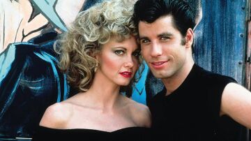  Olivia Newton-John y John Travolta en 'Grease'. 