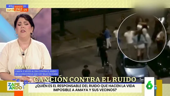 La vecina viral de Móstoles que canta contra el ruido de una discoteca de su barrio: "¡Queremos dormir!" La vecina viral de Móstoles que canta contra el ruido de una discoteca de su barrio: "¡Queremos dormir!"