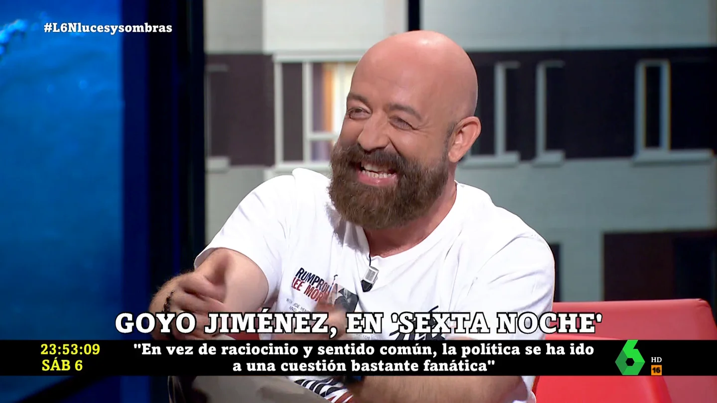 Goyo Jiménez clasifica las redes sociales como discotecas: "Facebook es un centro de mayores" Goyo Jiménez clasifica las redes sociales como discotecas: "Facebook es un centro de mayores"