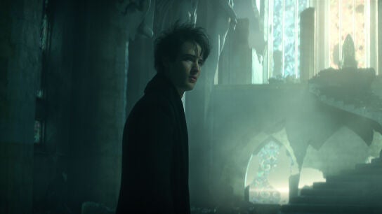 Tom Sturridge es Sueño, Morfeo, Sandman... muchos son los nombres para el Rey de los Sueños.