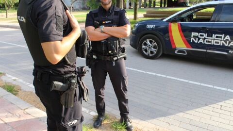 Agentes de la Polic&iacute;a Nacional. ARCHIVO.