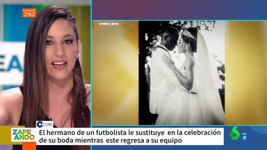 Un futbolista pide a su hermano que le sustituya el día de su boda porque tenía que jugar un partido Un futbolista pide a su hermano que le sustituya el día de su boda porque tenía que jugar un partido