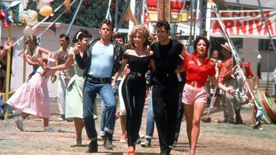 Imagen de los protagonistas de 'Grease'. Imagen de los protagonistas de 'Grease'.