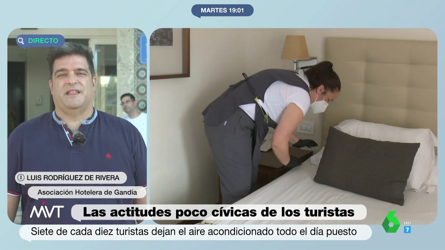"Parece que si vienes de vacaciones tienes derecho a todo": la queja de un hotelero por los abusos de los turistas "Parece que si vienes de vacaciones tienes derecho a todo": la queja de un hotelero por los abusos de los turistas