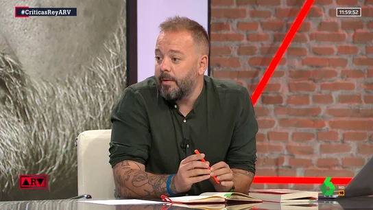 Antonio Maestre, durante una intervención en Al Rojo Vivo Maestre