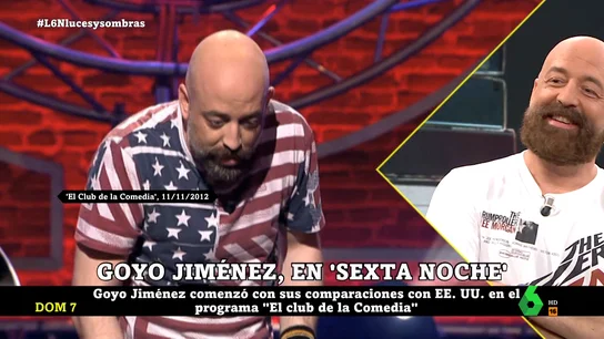 La reacción de Goyo Jiménez a sus antiguos monólogos de El Club de la Comedia: "Estoy mayor que ahora" La reacción de Goyo Jiménez a sus antiguos monólogos de El Club de la Comedia: "Estoy mayor que ahora"