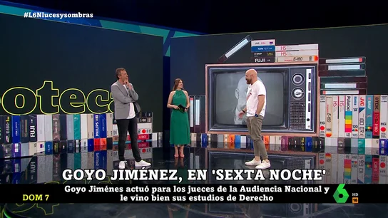 La razón por la que Goyo Jiménez actuó en la Audiencia Nacional: "Soy jurisprudente" La razón por la que Goyo Jiménez actuó en la Audiencia Nacional: "Soy jurisprudente"