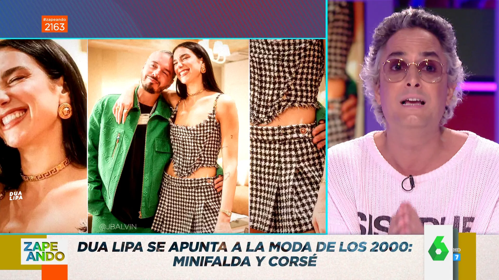 Josie opina sobre el look de Dua Lipa