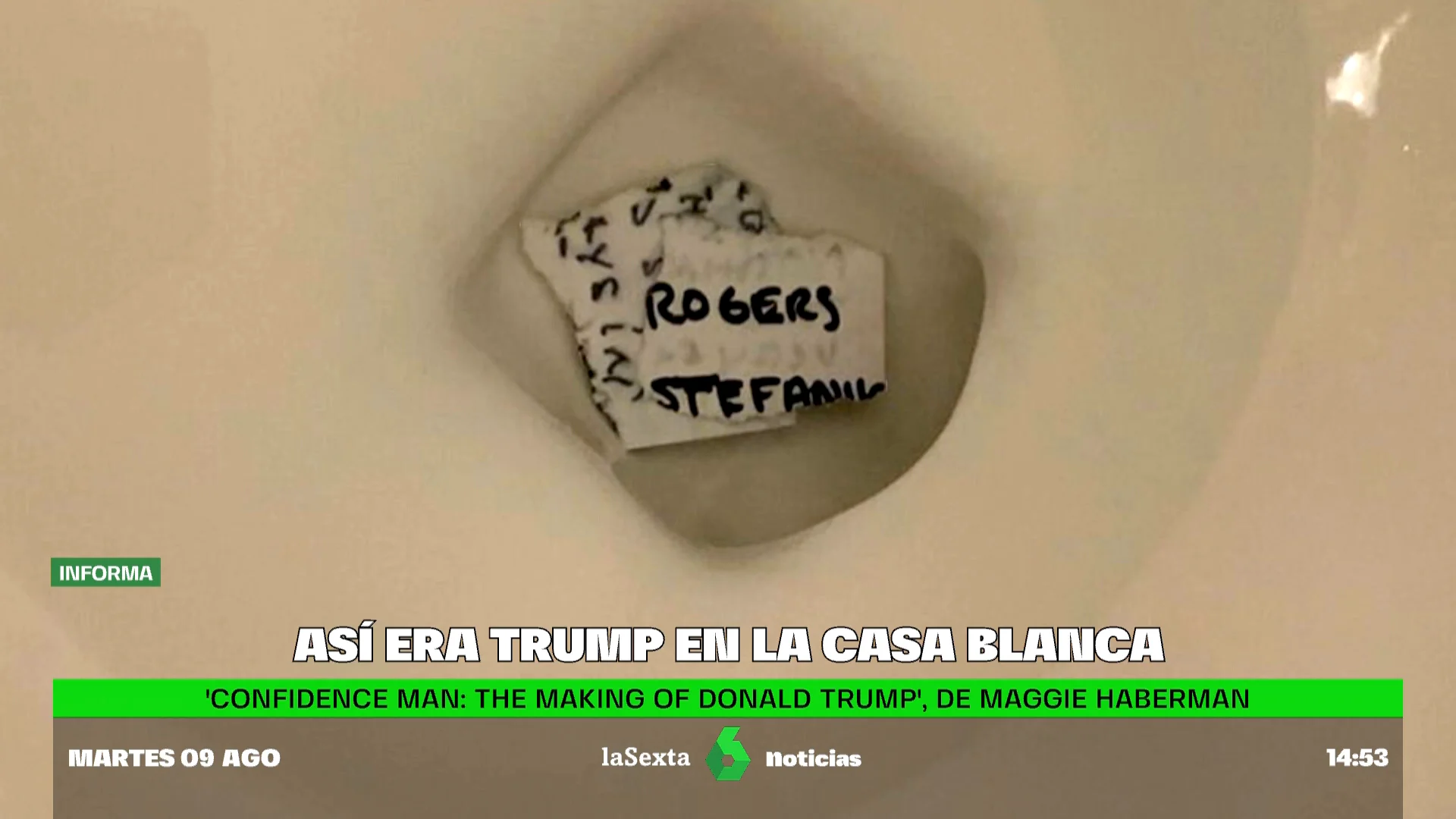 Trump en la Casa Blanca