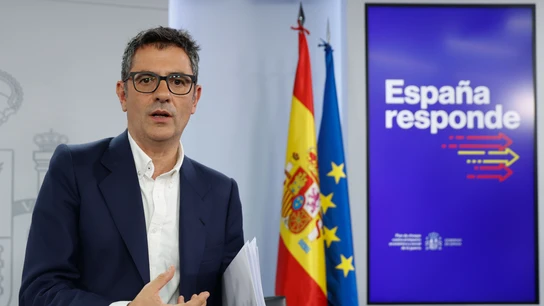 El ministro de Presidencia, Félix Bolaños El ministro de Presidencia, Félix Bolaños