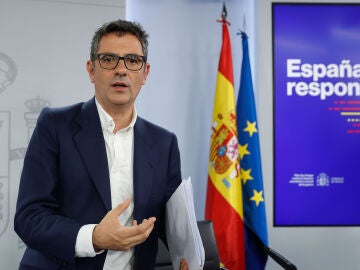 El ministro de Presidencia, Félix Bolaños