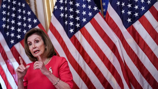 La presidenta de la Cámara de Representantes de Estados Unidos, Nancy Pelosi La presidenta de la Cámara de Representantes de Estados Unidos, Nancy Pelosi