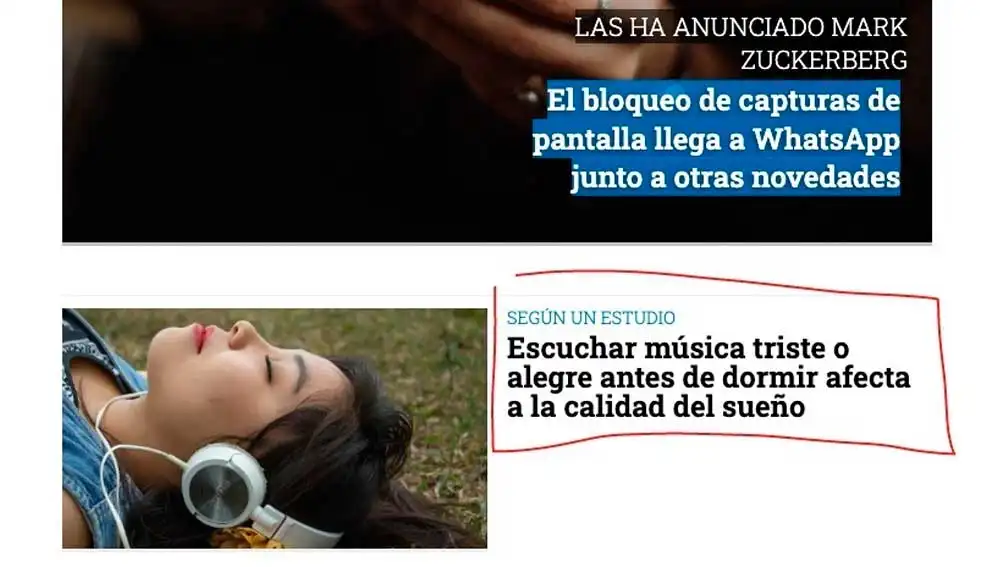 Marca sobre la captura