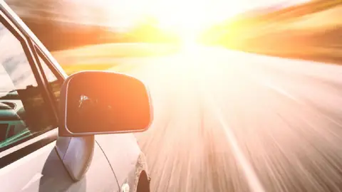 Coche al sol Coche al sol