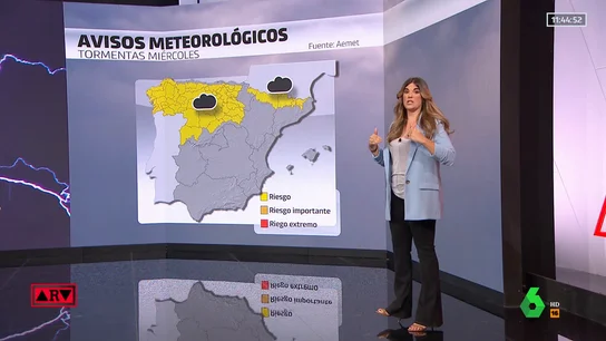 Llega la DANA: tormentas en el noroeste y altas temperaturas Llega la DANA: tormentas en el noroeste y altas temperaturas