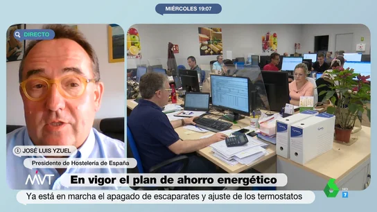 Los hosteleros, sobre la entrada en vigor del decreto de ahorro energético: "Confiamos en que los 25 ºC sean de confort" Los hosteleros, sobre la entrada en vigor del decreto de ahorro energético: "Confiamos en que los 25 ºC sean de confort"