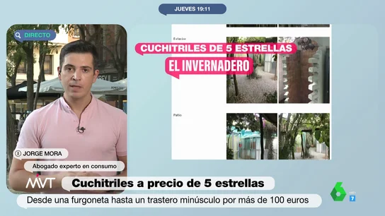 Jorge Mora, abogado, explica por qué no es ilegal alquilar cuchitriles Jorge Mora, abogado, explica por qué no es ilegal alquilar cuchitriles