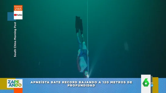 Arnauld Jerald bate el nuevo récord en apnea en Bahamas Arnauld Jerald bate el nuevo récord en apnea en Bahamas