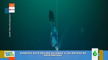 Arnauld Jerald bate el nuevo récord en apnea en Bahamas