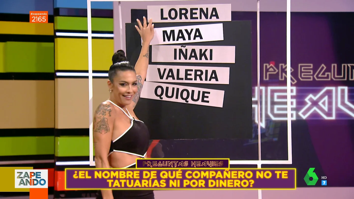 La promesa de Valeria Ros y Lorena Castell por el programa 3.000 de Zapeando y sí, hay un tatuaje de por medio La promesa de Valeria Ros y Lorena Castell por el programa 3.000 de Zapeando y sí, hay un tatuaje de por medio