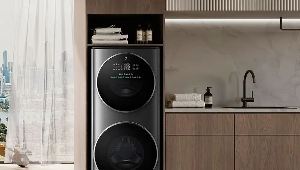Xiaomi lanza una lavadora y secadora inteligente que se controla