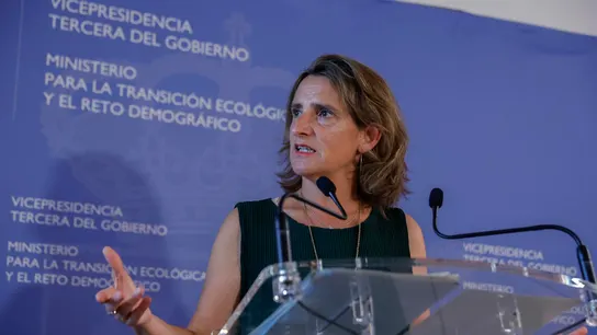 La ministra para la Transición Ecológica y el Reto Demográfico, Teresa Ribera. La ministra para la Transición Ecológica y el Reto Demográfico, Teresa Ribera.