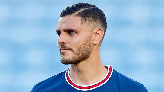 Mauro Icardi, con el PSG Mauro Icardi, con el PSG