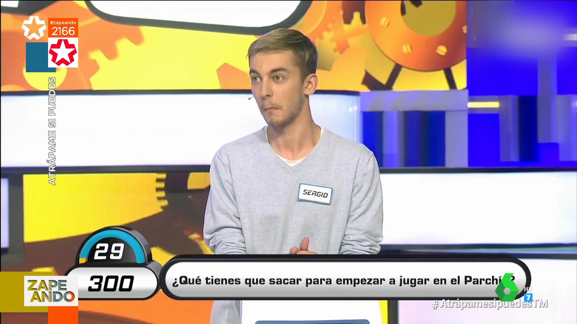 ¿Qué tienes que sacar para empezar a jugar en el parchís? La cómica respuesta de un concursante en televisión