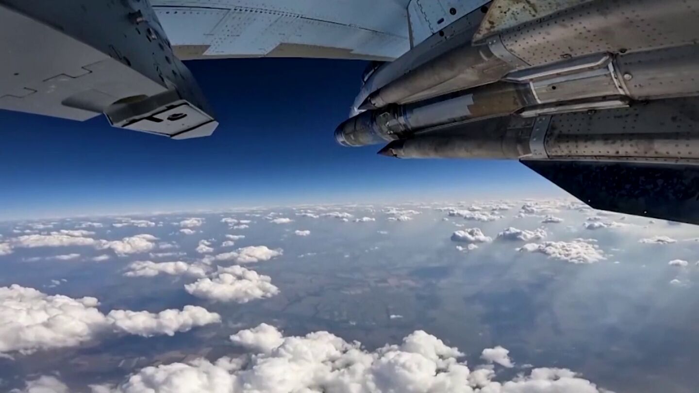 Aviones rusos en combate