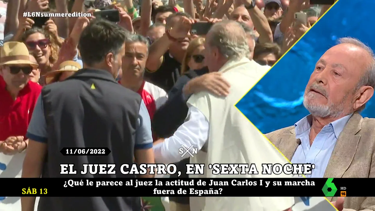 "Una falta de respeto": la indignación del juez Castro ante la actitud del emérito durante su visita a Sanxenxo "Una falta de respeto": la indignación del juez Castro ante la actitud del emérito durante su visita a Sanxenxo
