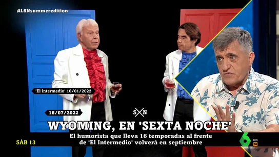 La sorprendente confesión de Wyoming sobre su trabajo en El Intermedio La sorprendente confesión de Wyoming sobre su trabajo en El Intermedio