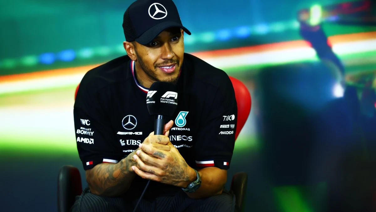 Lewis Hamilton, con Mercedes