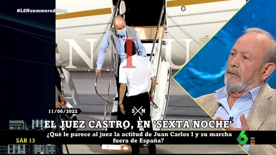 "El rey emérito estorbaba": el análisis del juez Castro de la marcha de Juan Carlos I de España "El rey emérito estorbaba": el análisis del juez Castro de la marcha de Juan Carlos I de España