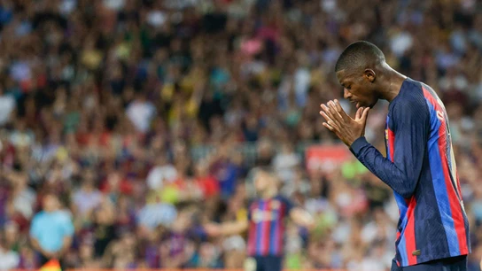 Dembélé se lamenta Dembélé se lamenta