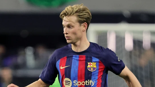 De Jong, con el Barça De Jong, con el Barça