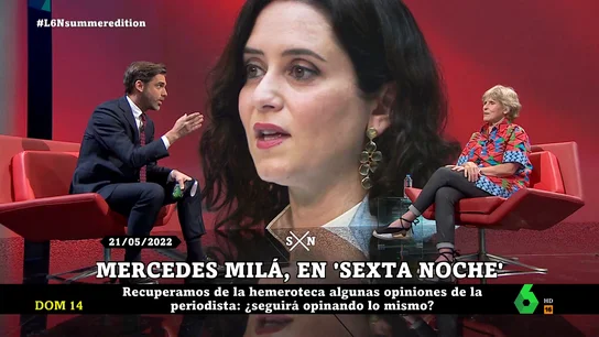 El cambio de opinión de Mercedes Milá sobre Ayuso y su predicción sobre su futuro El cambio de opinión de Mercedes Milá sobre Ayuso y su predicción sobre su futuro