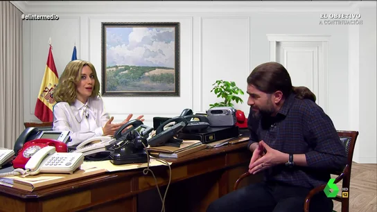 'Yolanda Díaz' se lo deja claro a 'Pablo Iglesias' en su 'reencuentro' en El Intermedio: "Soy una motomami" 'Yolanda Díaz' se lo deja claro a 'Pablo Iglesias' en su 'reencuentro' en El Intermedio: "Soy una motomami"