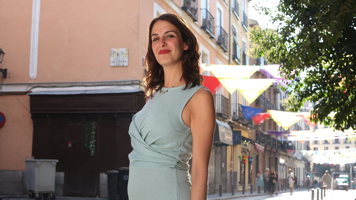 Rita Maestre al anunciar su embarazo en agosto de 2022 Rita Maestre al anunciar su embarazo en agosto de 2022
