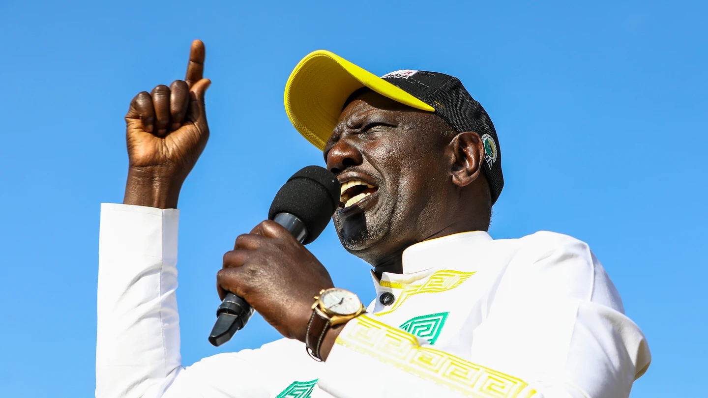 El vicepresidente de Kenia, William Ruto El vicepresidente de Kenia, William Ruto