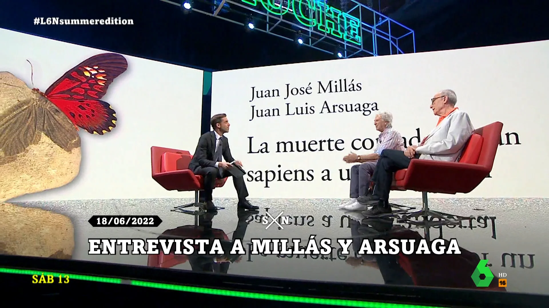 Juan Luis Arsuaga predice en directo cuánto vivirá José Yélamo 