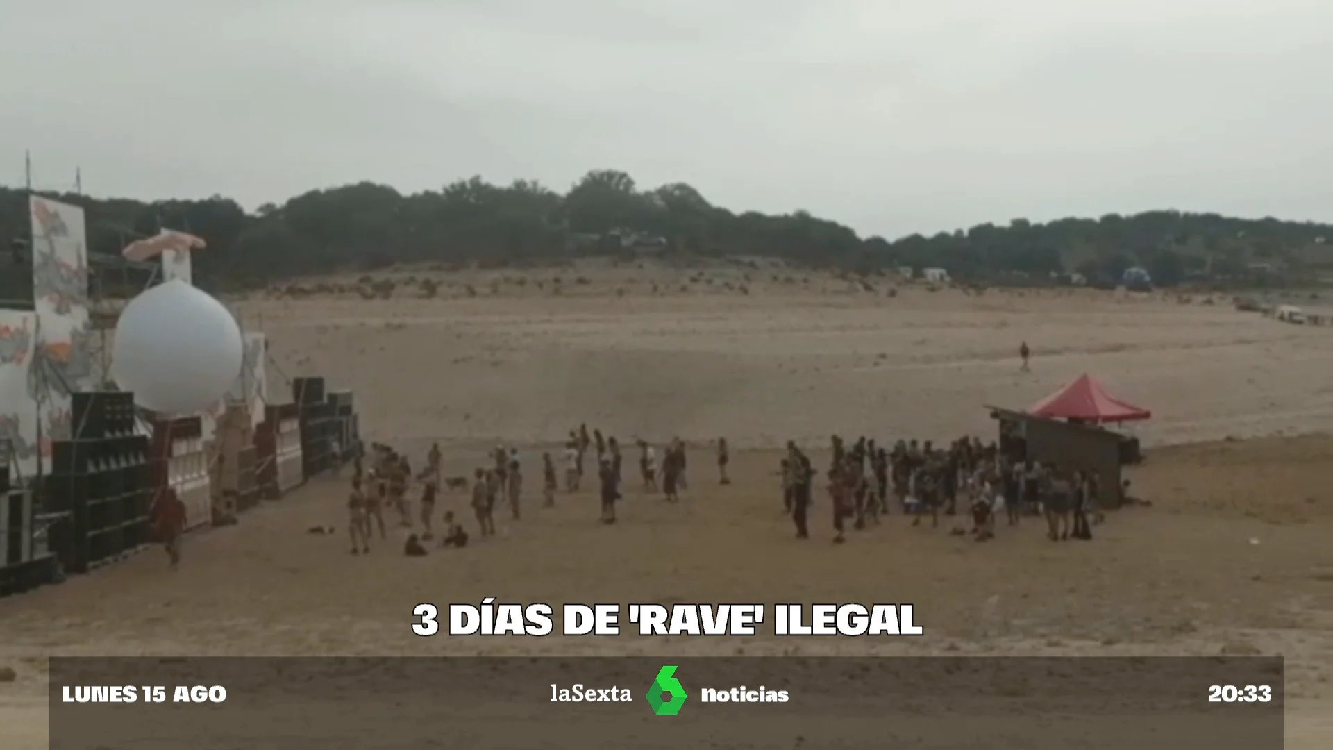 Cerca de 2.000 personas llevan tres días en una rave ilegal en el municipio zamorano de Salce